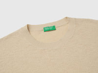 Sleeveless linen blend sweater - ucb_image_DS1