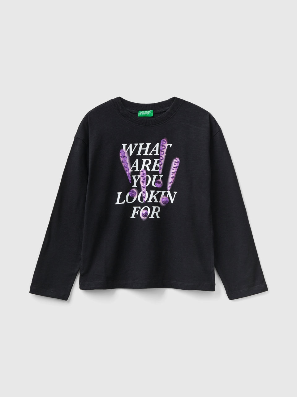 T-shirt com estampa e lantejoulas - ucb_image_FS