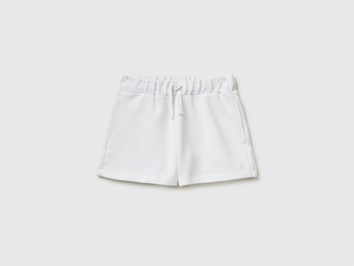 Shorts in sweat fabric with drawstring - ucb_image_FS