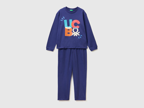 Soft pyjamas with logo print - ucb_image_FS