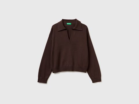 Premium cotton polo neck sweater - ucb_image_FS