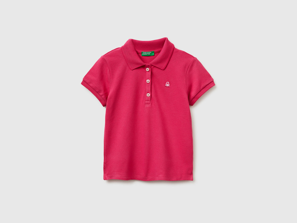 Short sleeve polo in cotton - ucb_image_FS