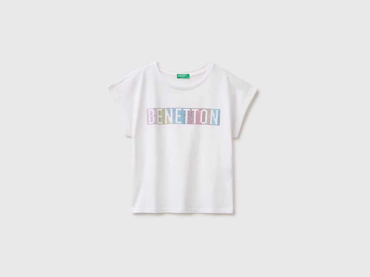T-shirt with rhinestones - ucb_image_FS