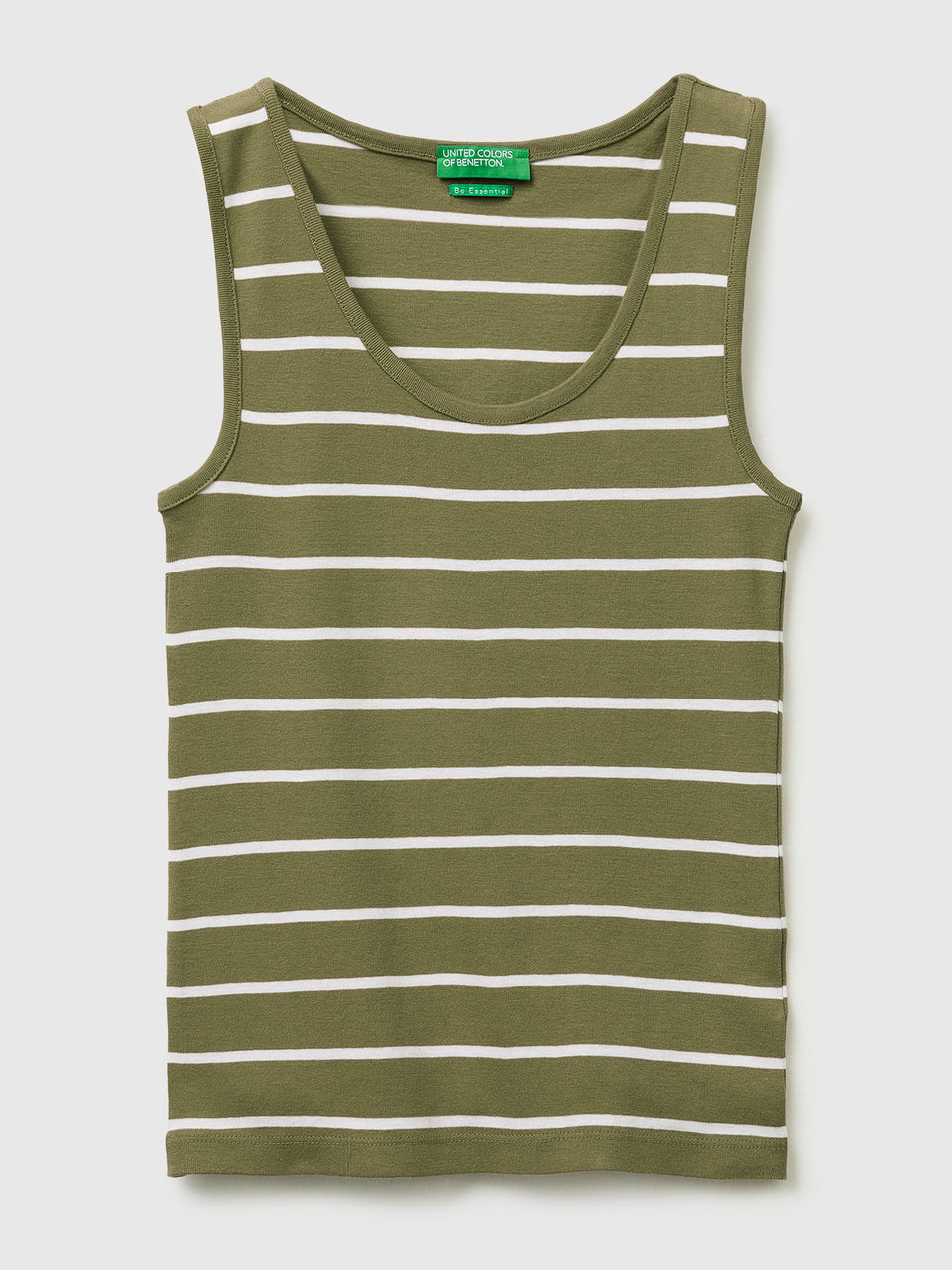 Striped tank top in pure cotton - ucb_image_FS