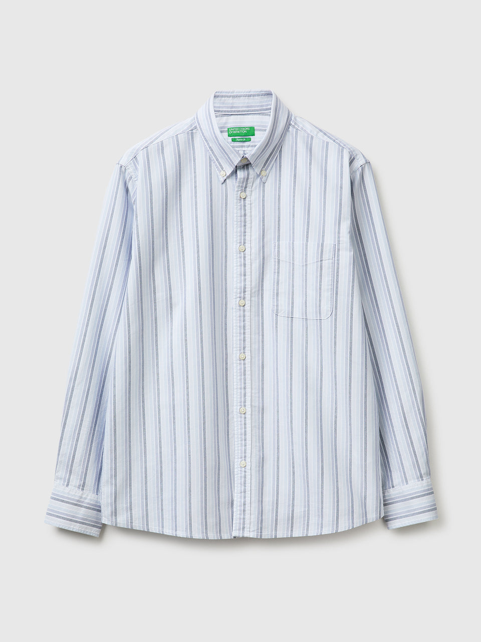 Light blue striped button-down shirt - ucb_image_FS