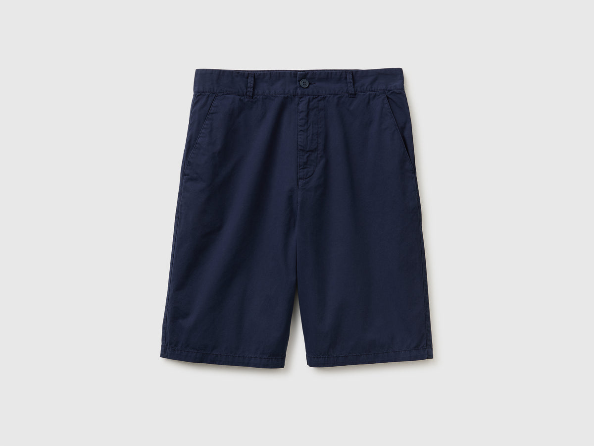 Pure cotton Bermuda shorts - ucb_image_FS