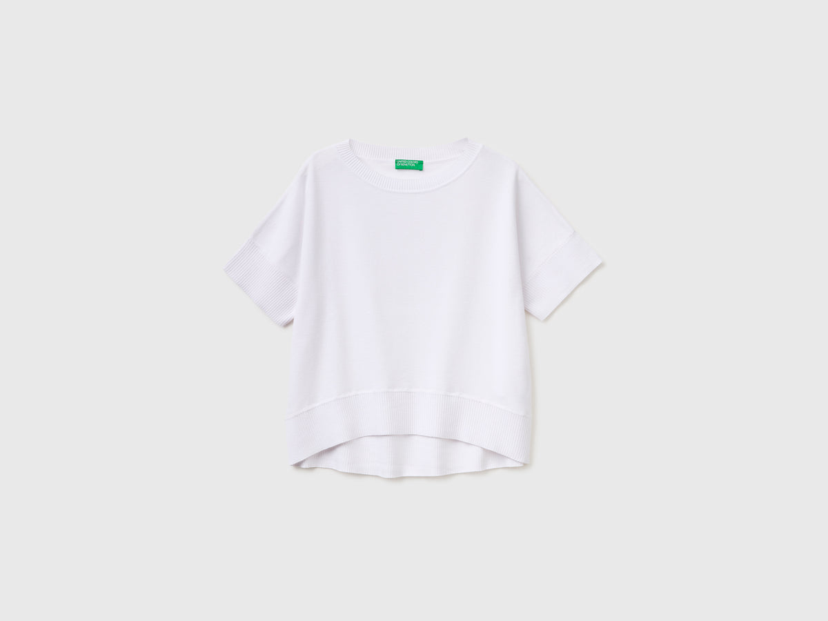 Premium cotton short-sleeved sweater - ucb_image_FS