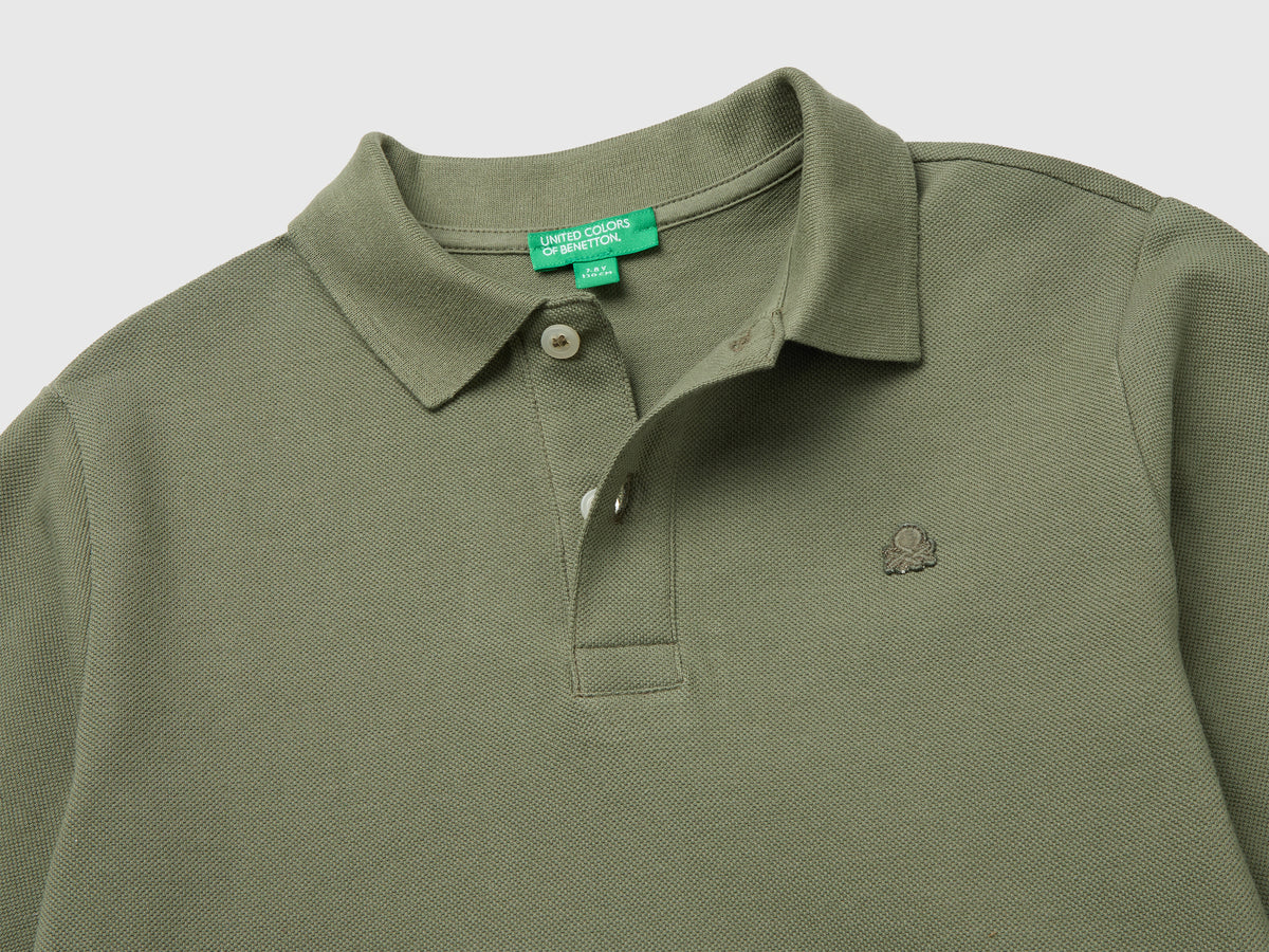 Polo de manga comprida em algodão orgânico - ucb_image_DS1