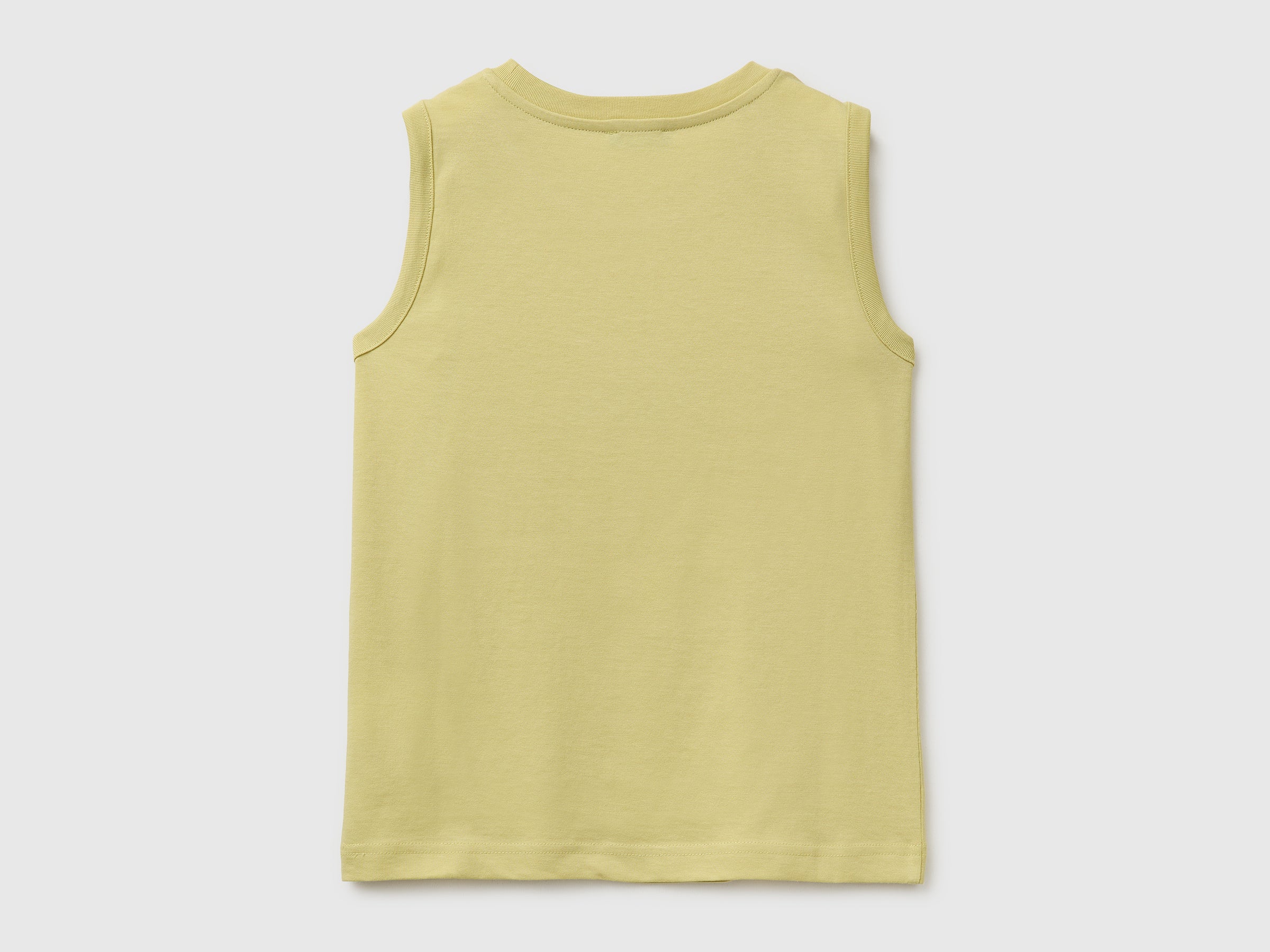 Organic cotton tank top with logo print - ucb_image_BS