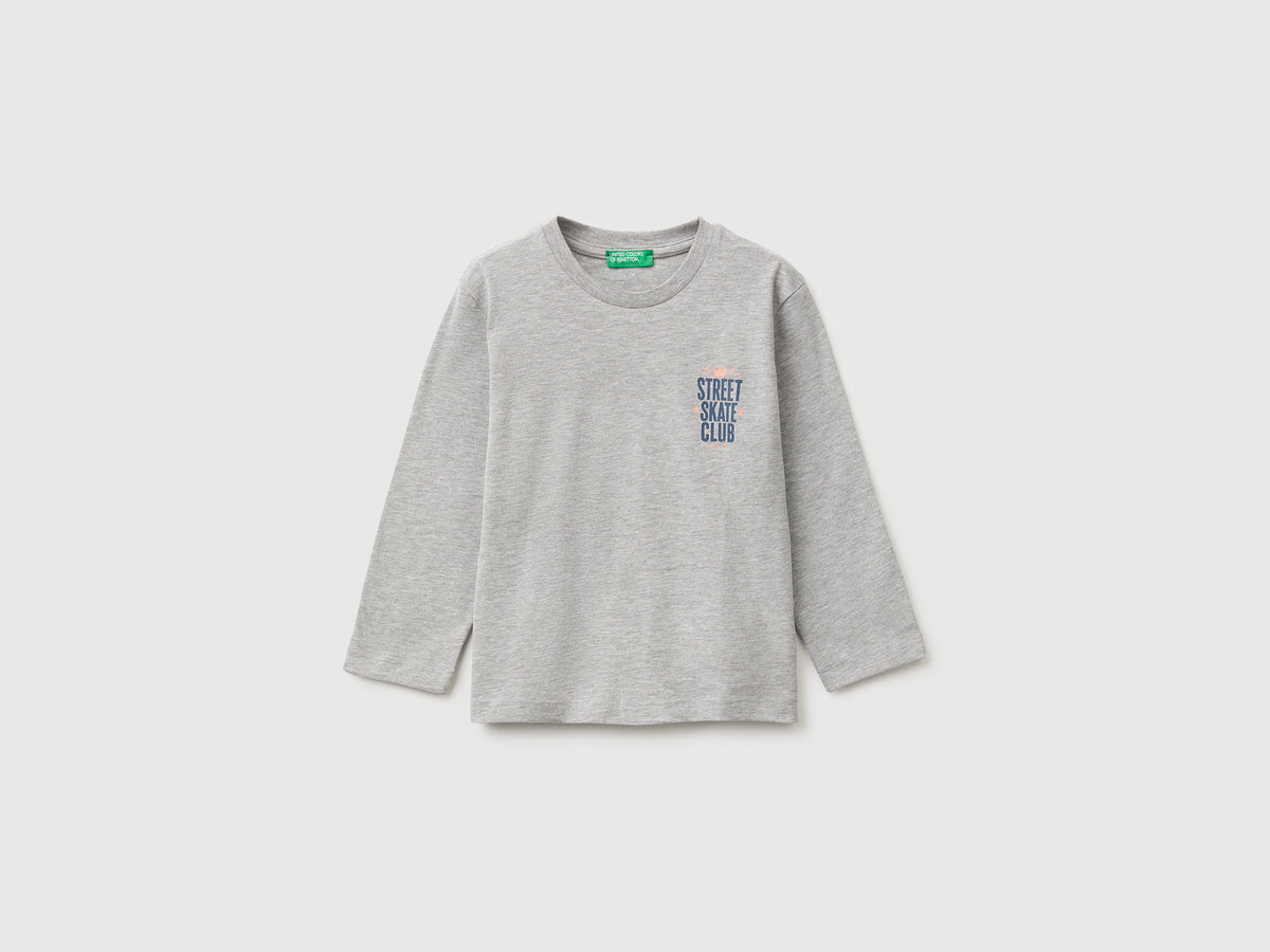 T-shirt com estampa em algodão misto orgânico - ucb_image_FS