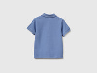 Short-sleeved polo in pure cotton - ucb_image_BS