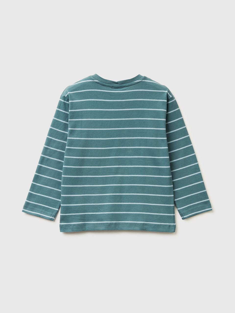 T-shirt às riscas com estampa - ucb_image_BS