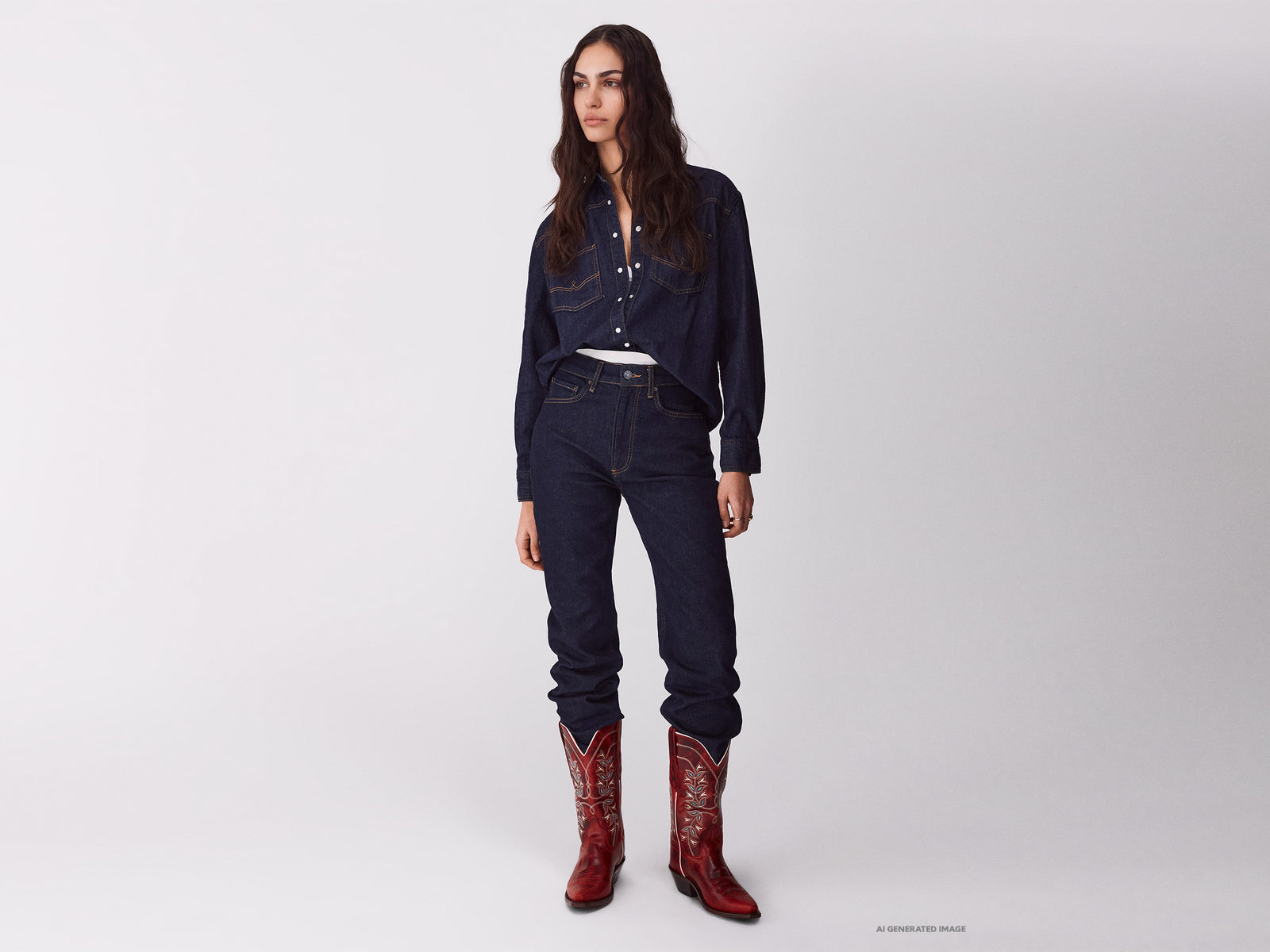 Jeans bootcut lavagem rinse - ucb_image_FY