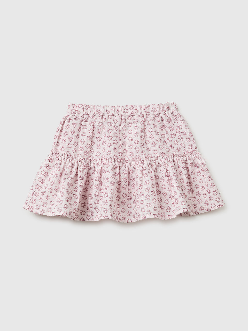 Floral skirt in linen blend - ucb_image_BS