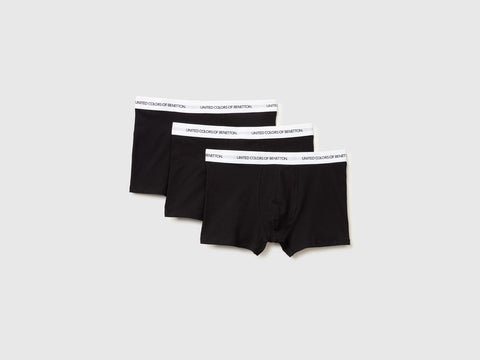 Set of three boxers in stretch organic cotton - ucb_image_FS