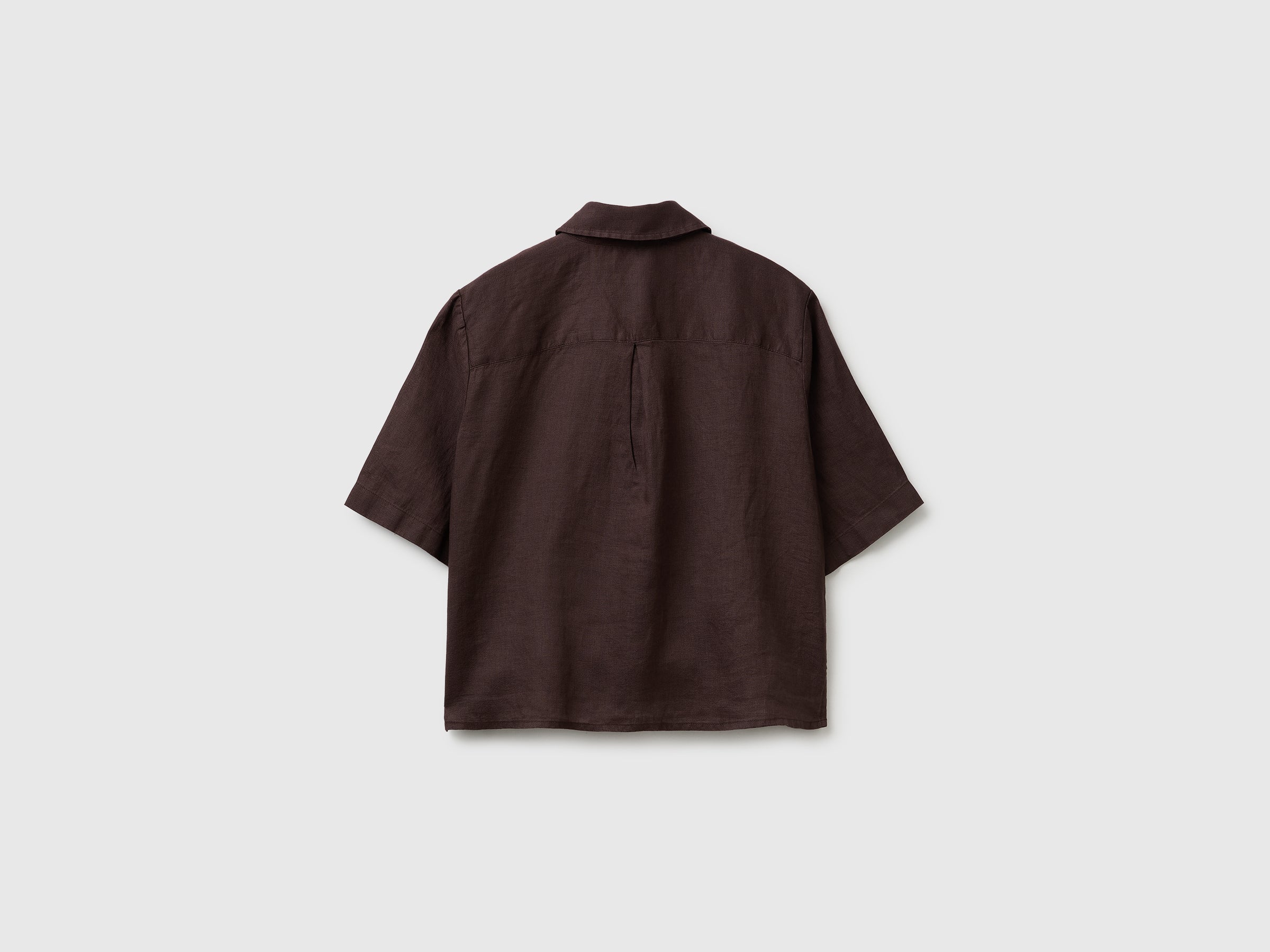 Short shirt in pure linen - ucb_image_BS
