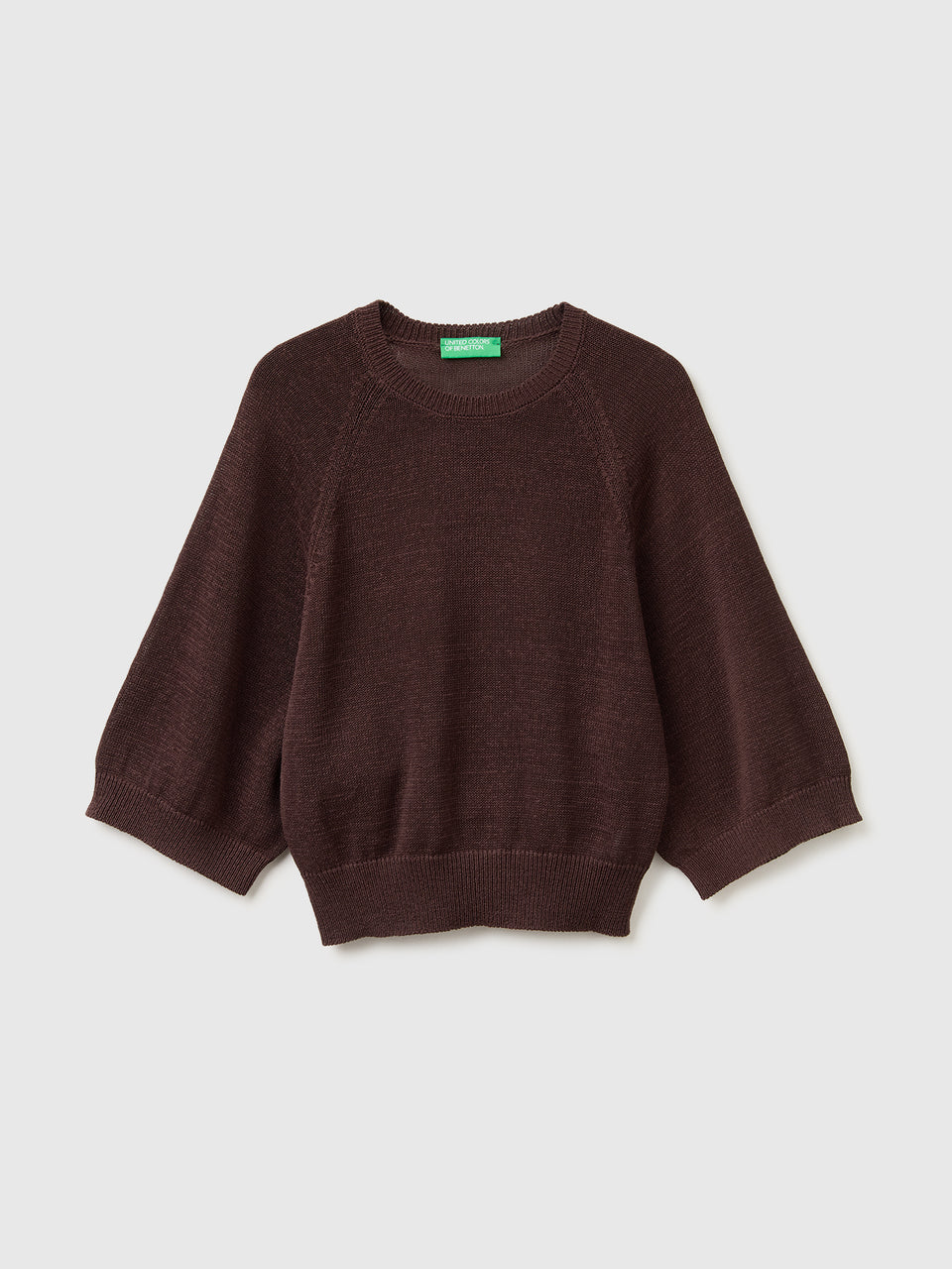 Oversized sweater in linen blend - ucb_image_FS