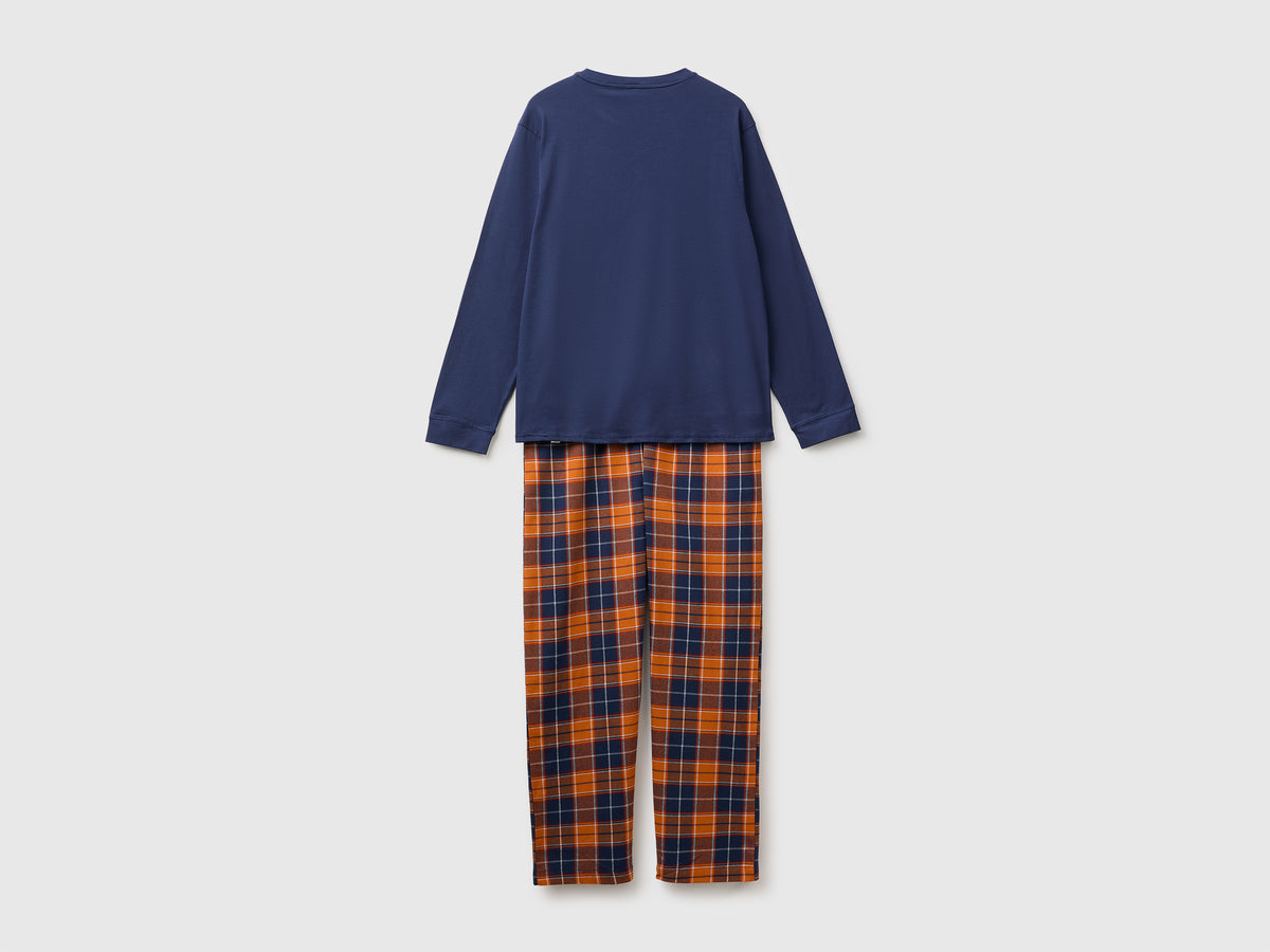 Pijama com calças aos quadrados - ucb_image_BS