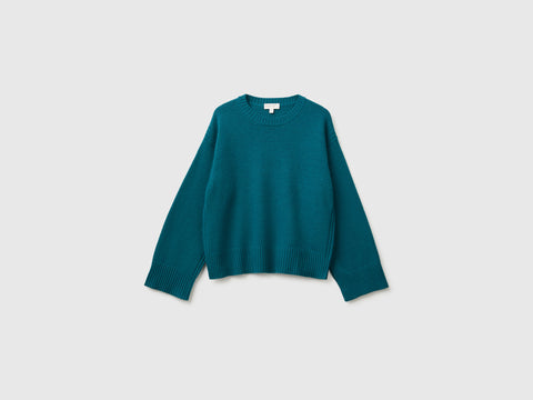 Camisola boxy fit em mistura de lã - ucb_image_FS
