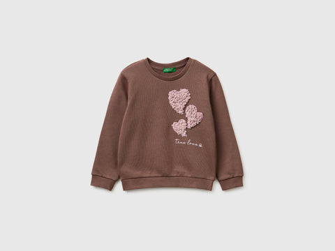 Closed sweatshirt with embroidery - ucb_image_FS