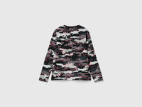 T-shirt camuflagem com detalhes fluorescentes - ucb_image_BS