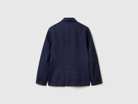 Blazer riscado em mistura de linho - ucb_image_BS