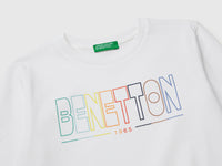 T-shirt com estampa logótipo em algodão orgânico - ucb_image_DS1