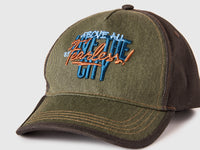 Boné baseball de jeans com slogan - ucb_image_DS1