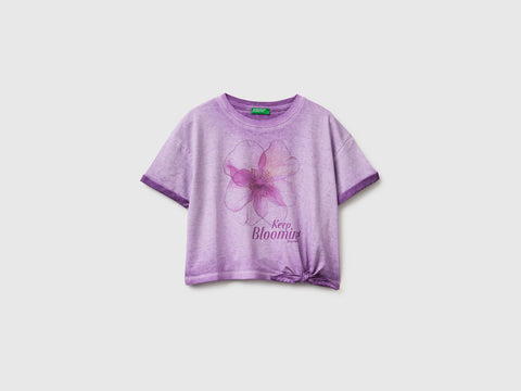 T-shirt com estampa e nó - ucb_image_FS