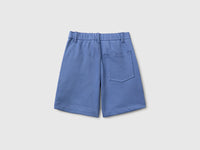 Stretch twill Bermuda shorts - ucb_image_BS
