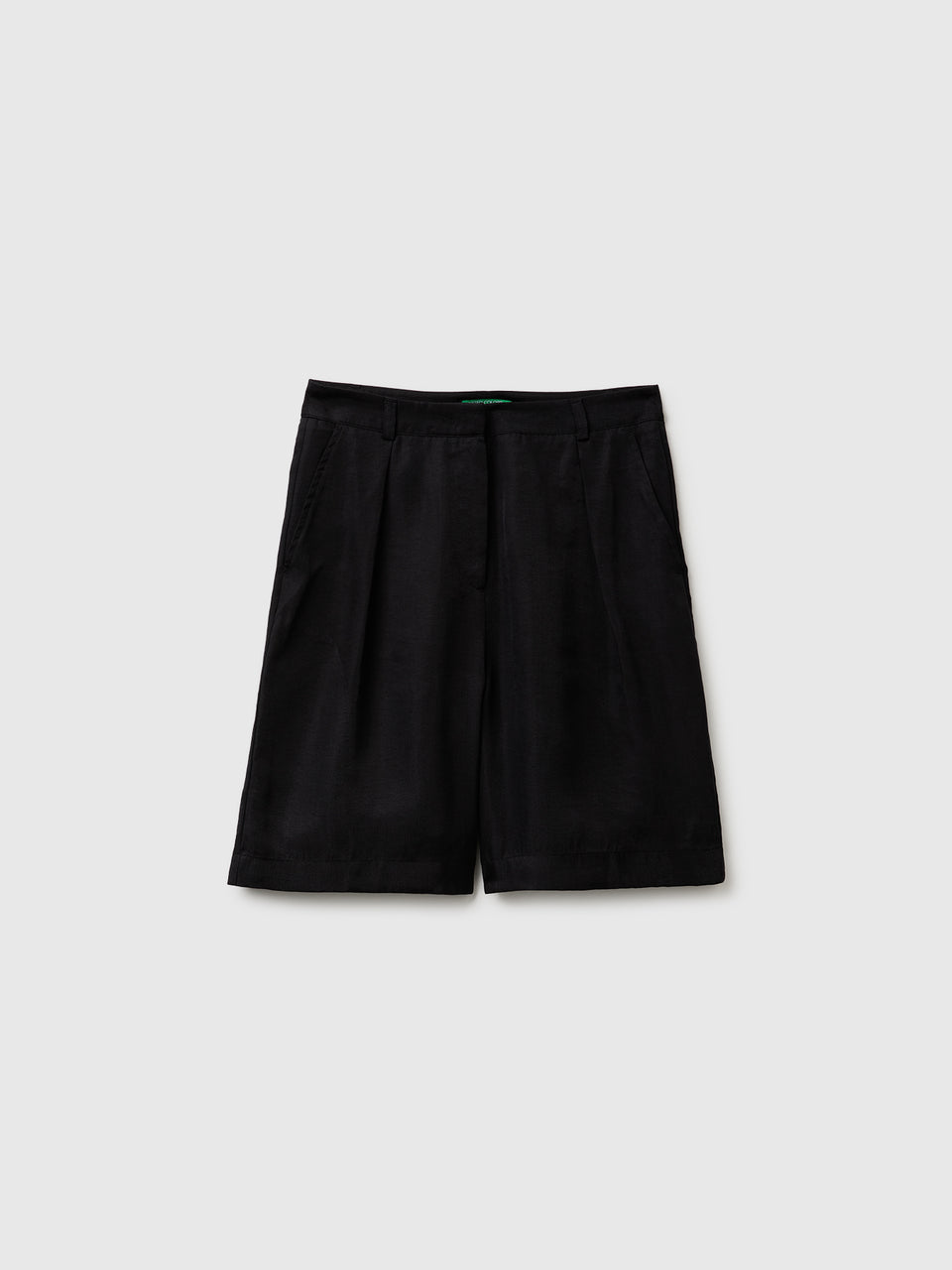 Bermudas com pregas 100% lyocell - ucb_image_FS