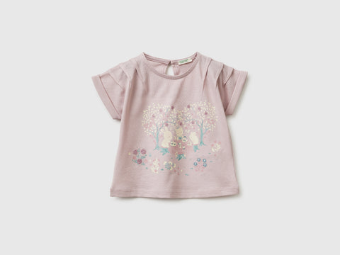 T-shirt with print and embroidery - ucb_image_FS