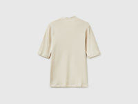 T-shirt slim fit em algodão de fibra longa - ucb_image_BS