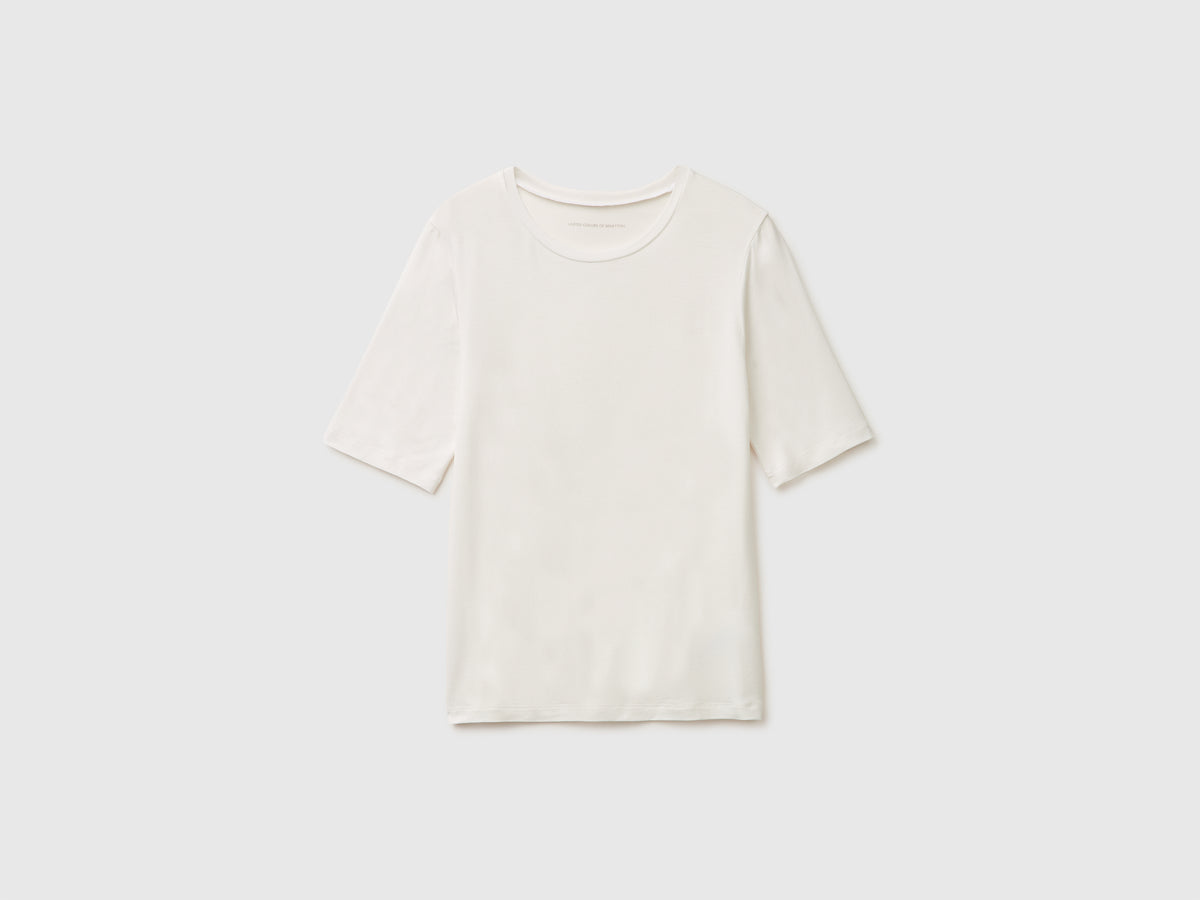 T-shirt in silk blend - ucb_image_FS