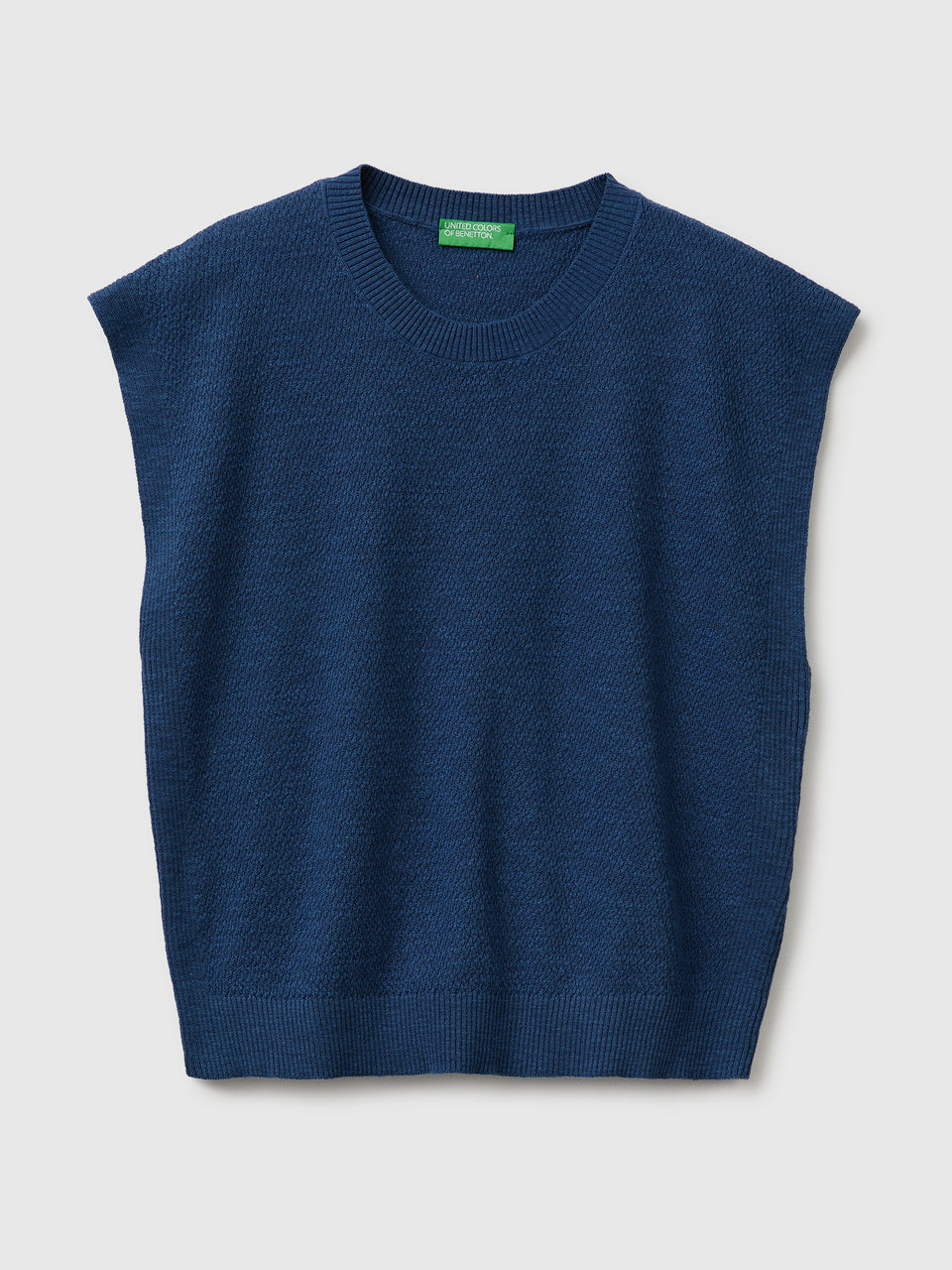 Camisola sem mangas em mistura de linho - ucb_image_FS