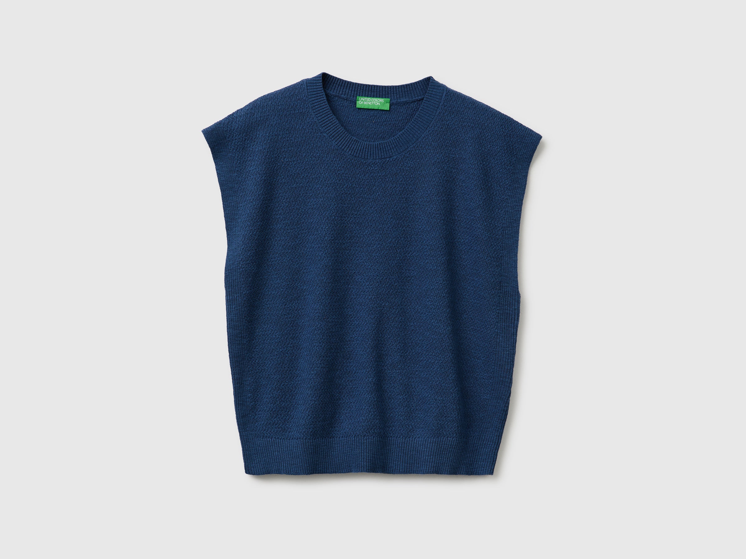 Camisola sem mangas em mistura de linho - ucb_image_FS