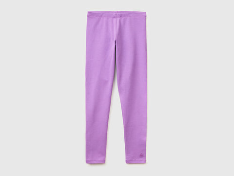 Leggings in stretch cotton with logo - ucb_image_FS
