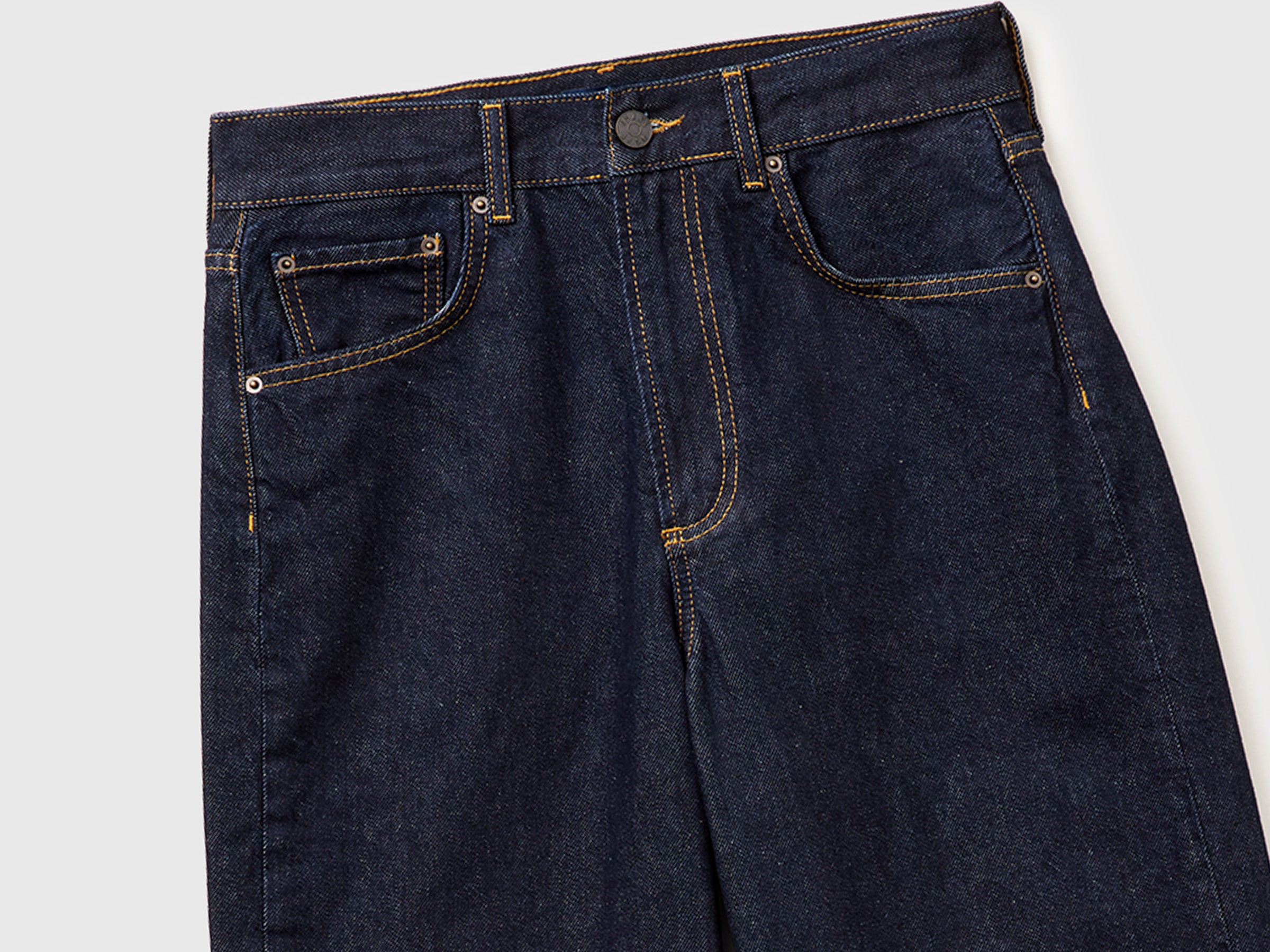 Jeans cropped com dobra lavagem rinse - ucb_image_DS1