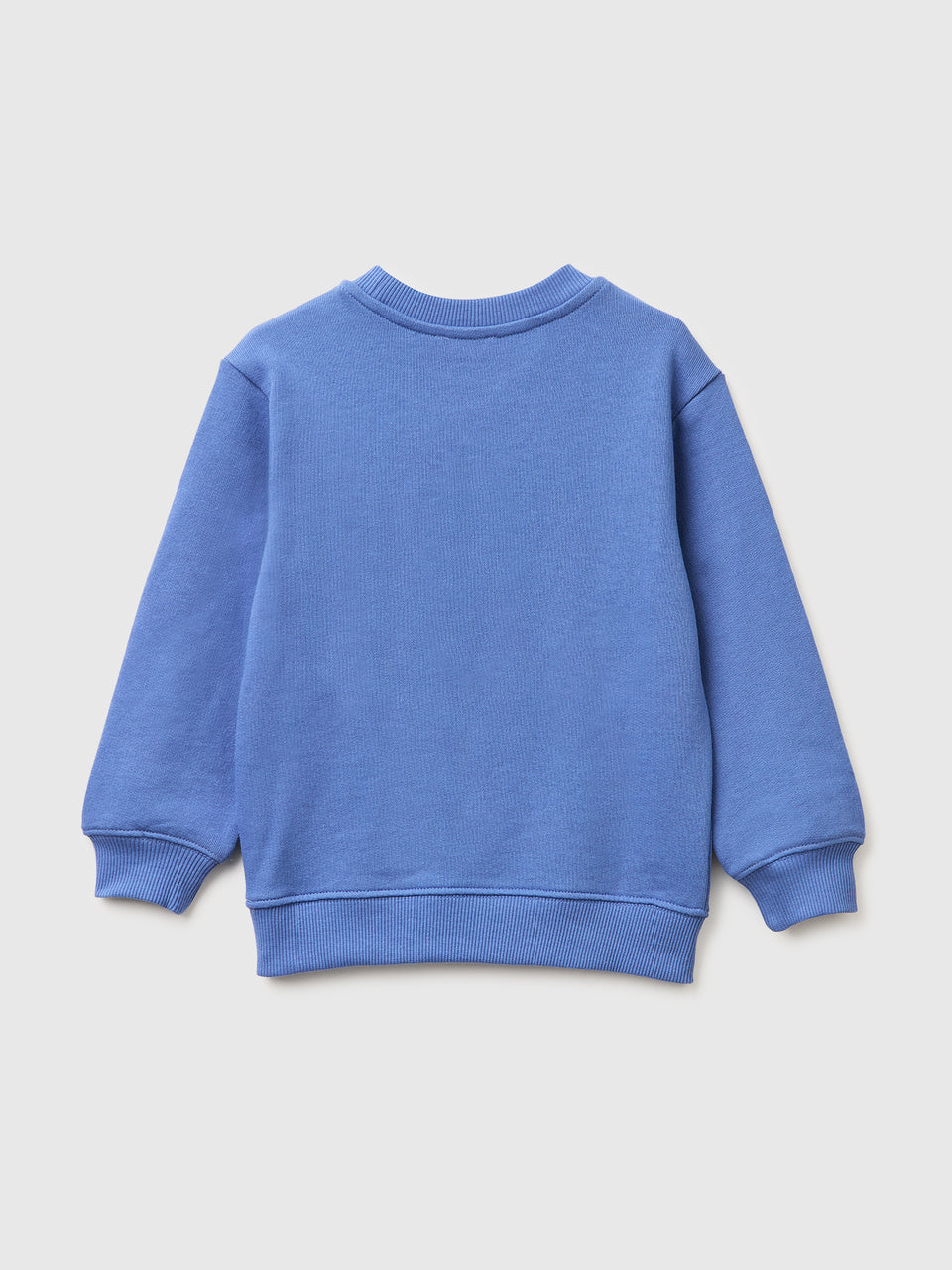 Organic cotton sweatshirt with logo print - ucb_image_BS