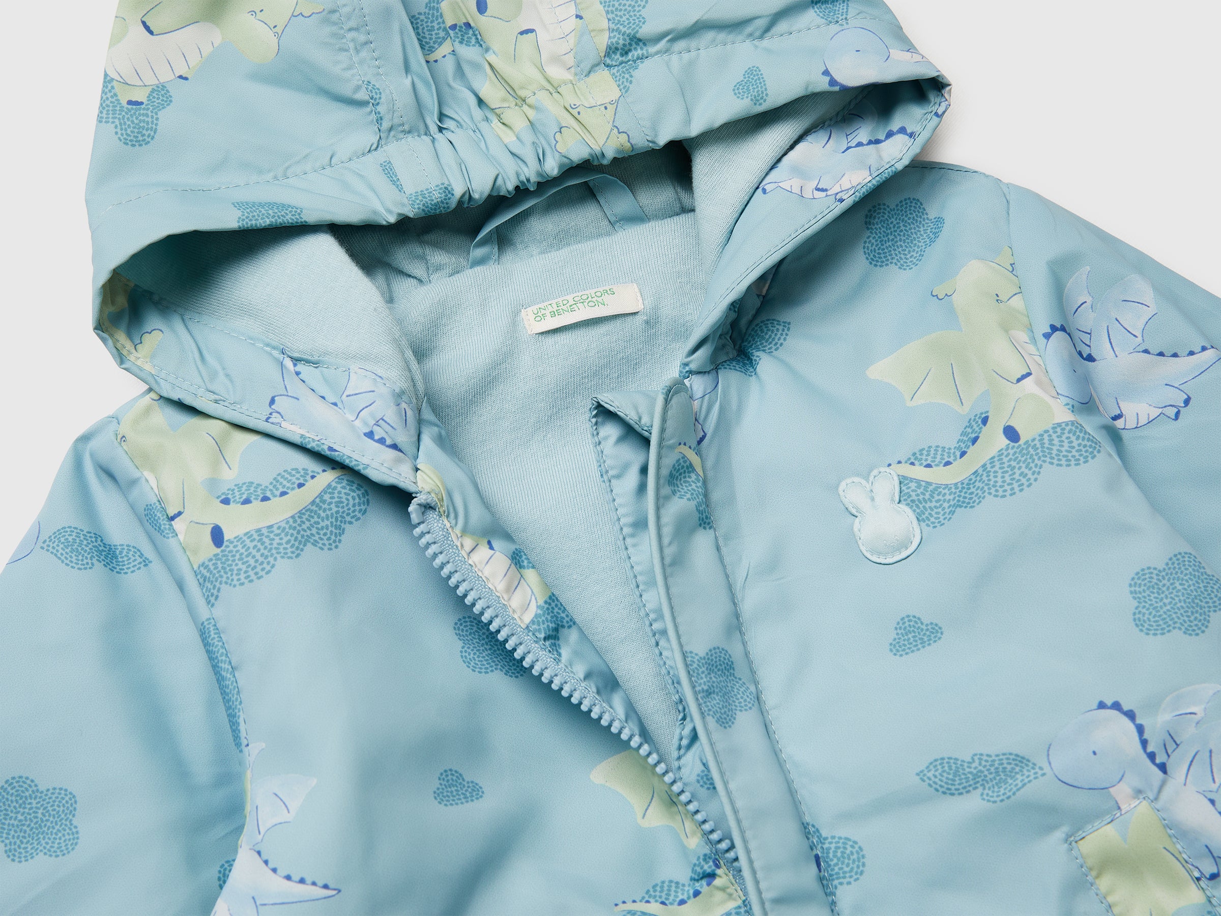 Patterned jacket with hood - ucb_image_DS1