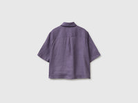 Short shirt in pure linen - ucb_image_BS