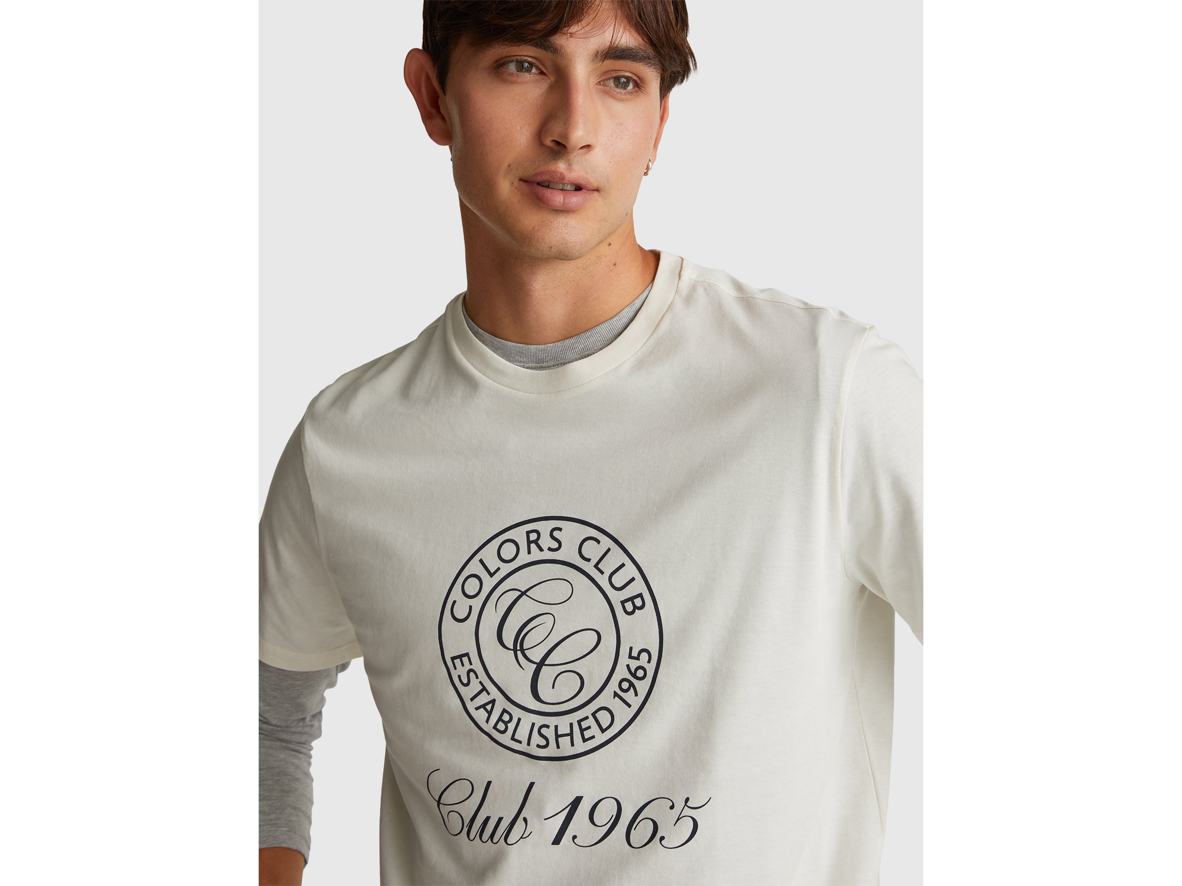 T-shirt em algodão com logótipo - ucb_image_FY