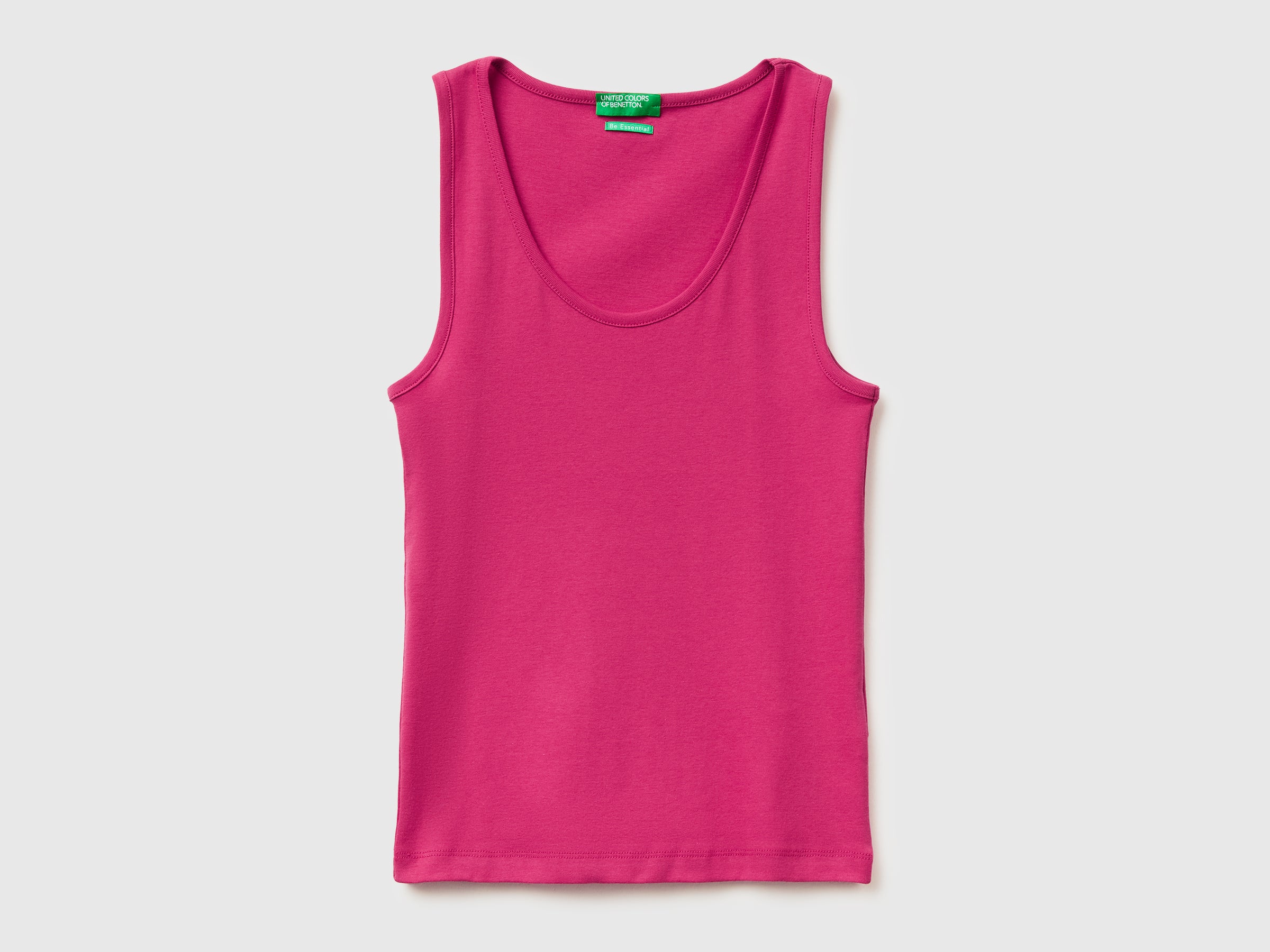 Slim fit ribbed tank top - ucb_image_FS