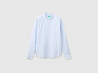 Striped shirt with mandarin collar - ucb_image_FS