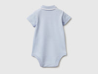 Polo onesie in organic cotton - ucb_image_BS