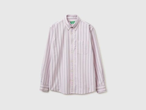 Camisa rosa às riscas button down - ucb_image_FS