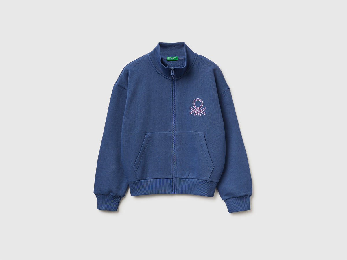 Zip-up sweatshirt with print - ucb_image_FS