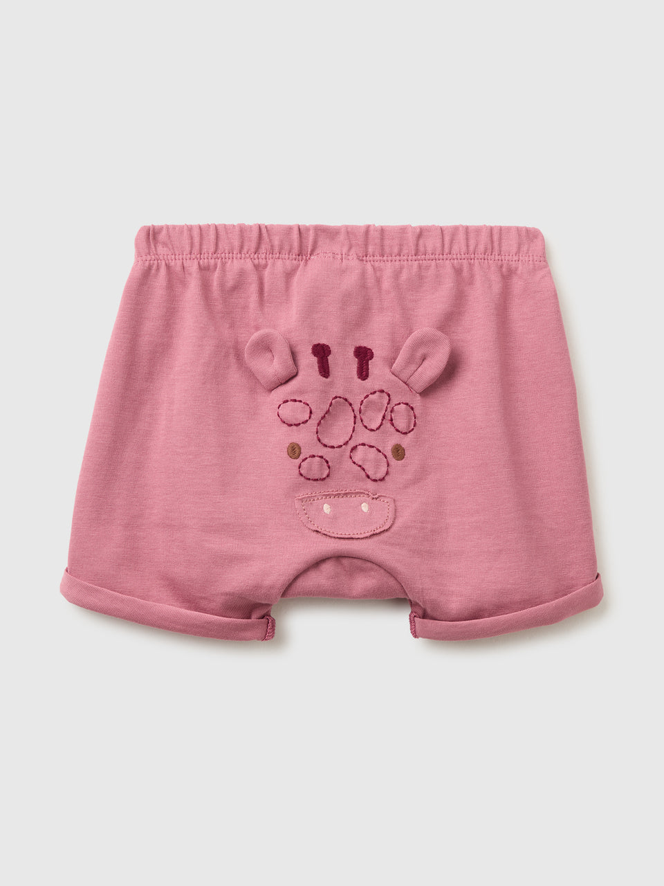 Shorts with animal embroidery - ucb_image_BS