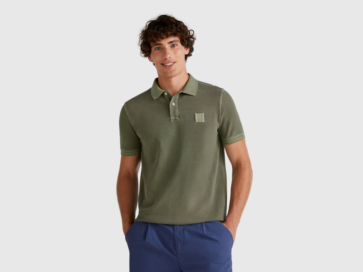 Polo verde militar regular fit - ucb_image_F