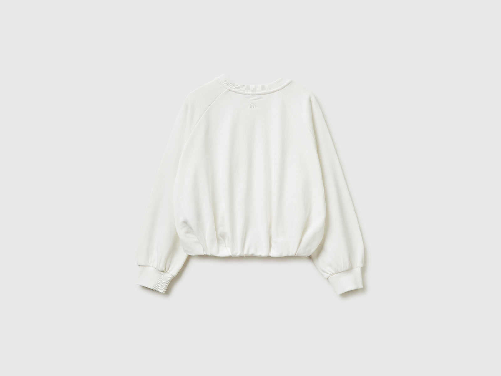 Oversized sweatshirt with jewel patch - ucb_image_BS